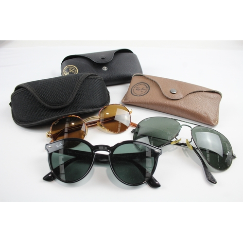 547 - Collection of Designer Rayban Sunglasses Inc Cases  x 5