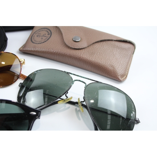 547 - Collection of Designer Rayban Sunglasses Inc Cases  x 5
