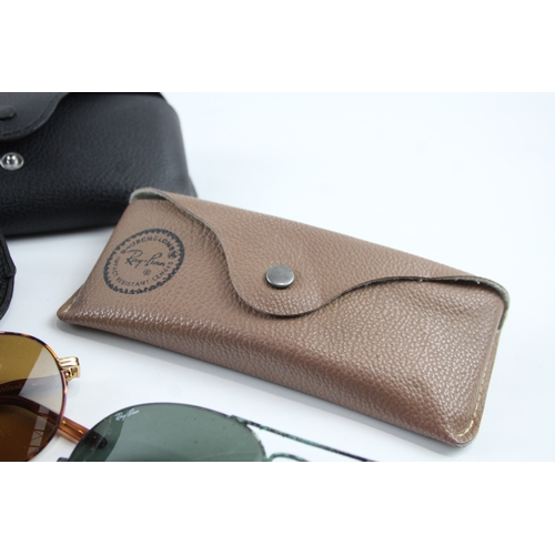 547 - Collection of Designer Rayban Sunglasses Inc Cases  x 5