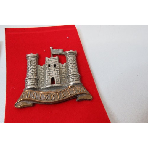 21 - 18 Military Cavalry  badges to inc 
1911 pwo hussars 
Queens own Hussars 
Inniskilling