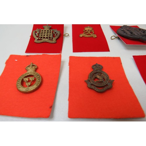 27 - 18 Military Corps  badges to inc 
ISH
Invicta
25Th Dragoons