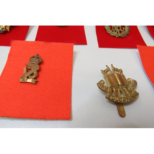 28 - 18 Military Cavalry  badges to inc 
Waterloo Royal Scots Greys 
Royal Lancers 
Royal Hussars