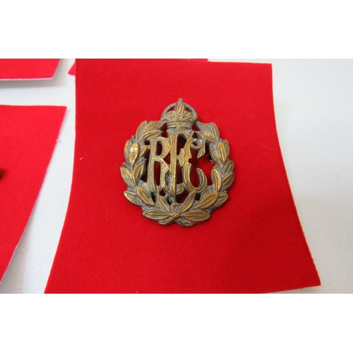 28 - 18 Military Cavalry  badges to inc 
Waterloo Royal Scots Greys 
Royal Lancers 
Royal Hussars