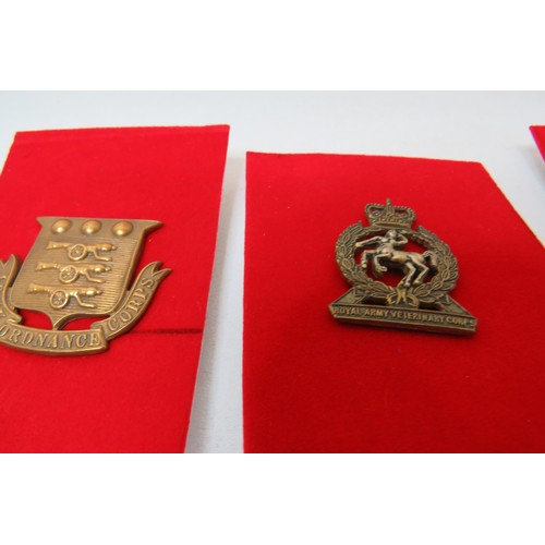 29 - 18 Military   badges to inc 
Ordnance
Signals 
1x-x11