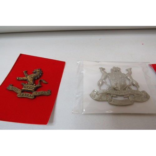 35 - 18 No Infantry military badges inc 
3rd Kings Own Hussars 
India 
SAR SAS