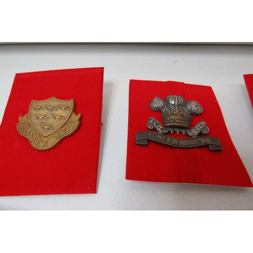 36 - 18 No Cavalry  military badges inc 
1st Bath Warwickshire Voltr Reg
Sussex VTC
Essex Yeomanry