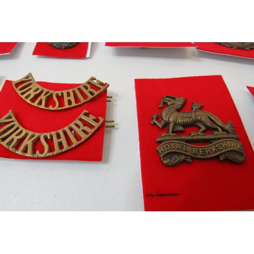 41 - 18 No military badges inc 
Notts and Derby
South Staffordshire
Derbyshire