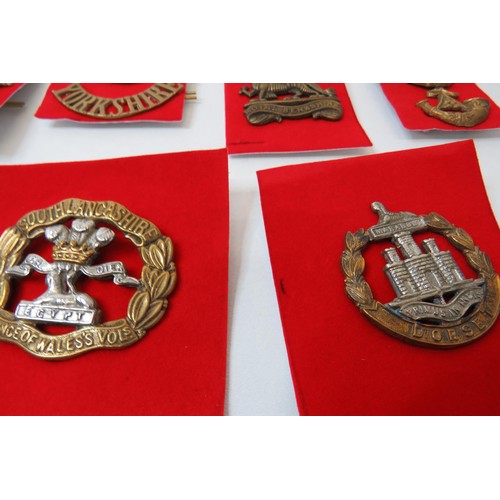 41 - 18 No military badges inc 
Notts and Derby
South Staffordshire
Derbyshire