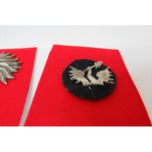 75 - 18 Military Cap/Regimental badges