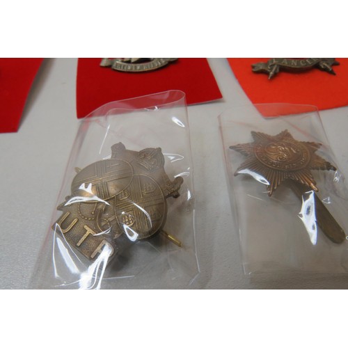 75 - 18 Military Cap/Regimental badges