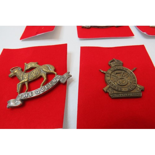 76 - 18 Military Cap/Regimental badges