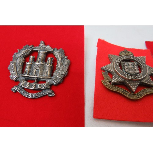 78 - 18 Military Cap/Regimental badges