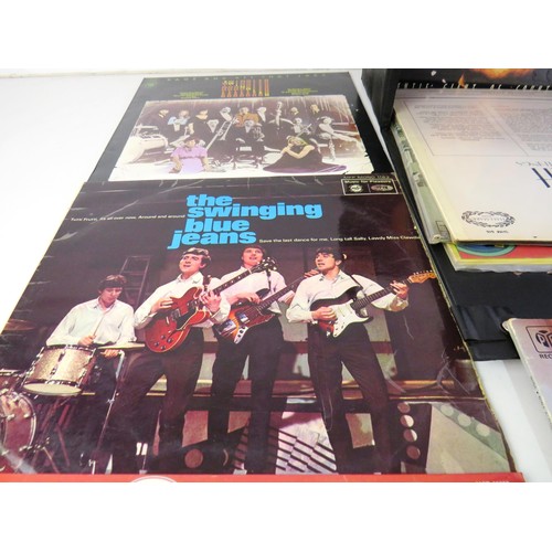 415 - Record box full of 1960's albums- everlys Johnny cash The zombies, pretty things etc