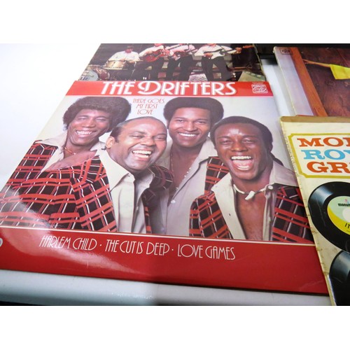 415 - Record box full of 1960's albums- everlys Johnny cash The zombies, pretty things etc