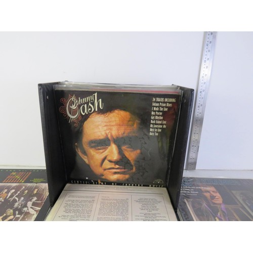 415 - Record box full of 1960's albums- everlys Johnny cash The zombies, pretty things etc