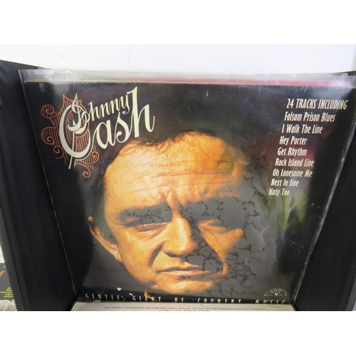 415 - Record box full of 1960's albums- everlys Johnny cash The zombies, pretty things etc