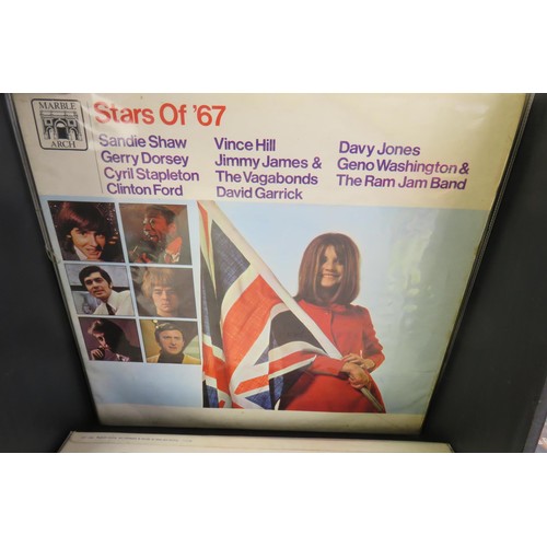 415 - Record box full of 1960's albums- everlys Johnny cash The zombies, pretty things etc