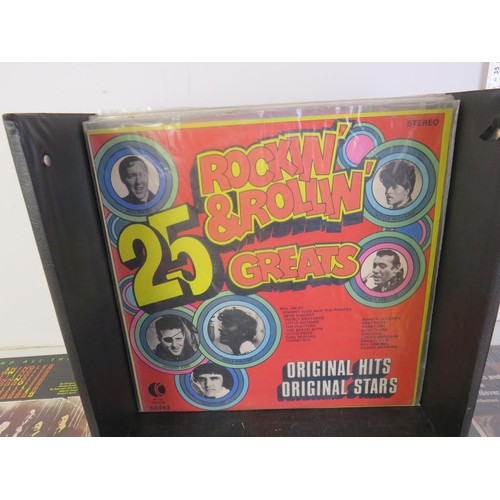 415 - Record box full of 1960's albums- everlys Johnny cash The zombies, pretty things etc