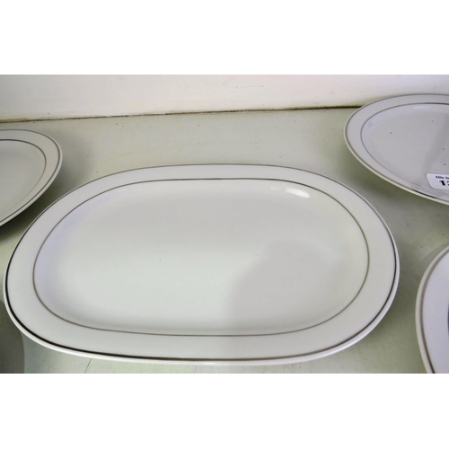 139 - Six winterling porcelain plates and a matching serving plate