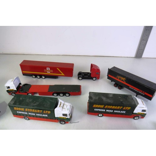 143 - Vintage diecast to include Dinky, Corgi, Esso Tanker etc.