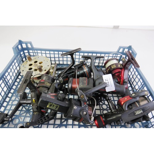 276 - Assorted fishing reels