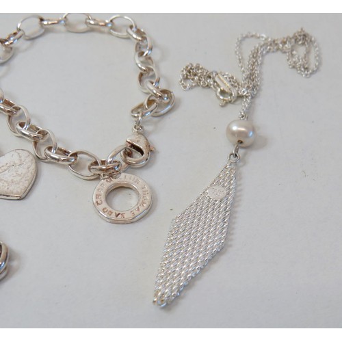 238 - Fashion Jewellery to include 925 silver Thomas Sabo Bracelets.