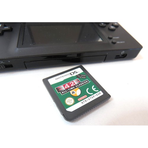 252 - Black Nintendo DS Lite with one game (no charger).