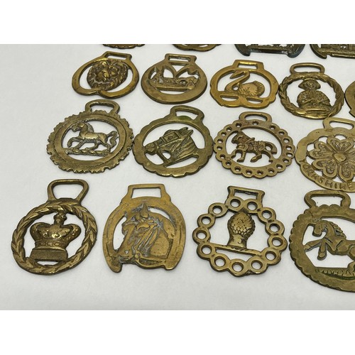 259 - Collection of horse brasses