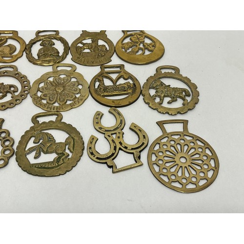 259 - Collection of horse brasses