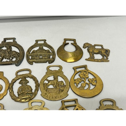 259 - Collection of horse brasses