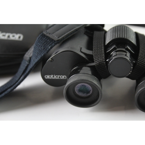 505 - Opticron High Resolution 10x42 Binoculars Working with Original Case