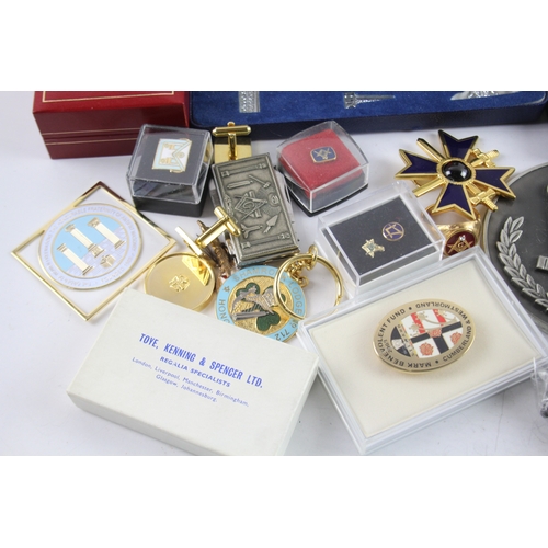 580 - Collectables Inc Jewels/Medals, Badges, Masonic, Enamel, Vintage, Etc Joblot