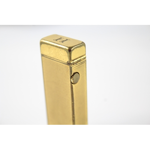 600 - Dunhill Rollagas Pocket Lighter Gold Plated