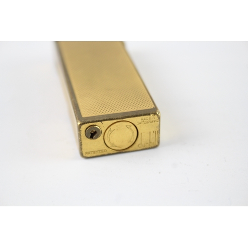 600 - Dunhill Rollagas Pocket Lighter Gold Plated