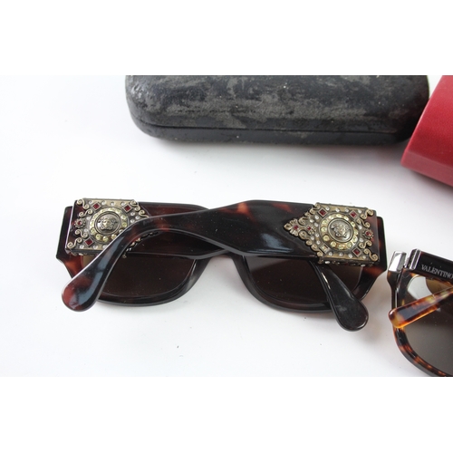 455 - Designer Valentina & Versace Sunglasses