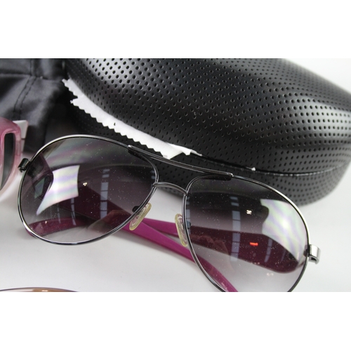 456 - Designer Sunglasses Assorted Branded Inc Cases x 4