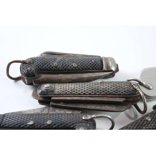 459 - Vintage Pocket Knives including Military.