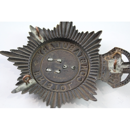 470 - Bristol Constabulary Kings Crown Helmet Plate