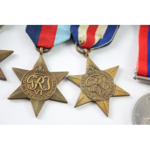 475 - Boxed WW2 Army Africa, France & Germany Medal Group