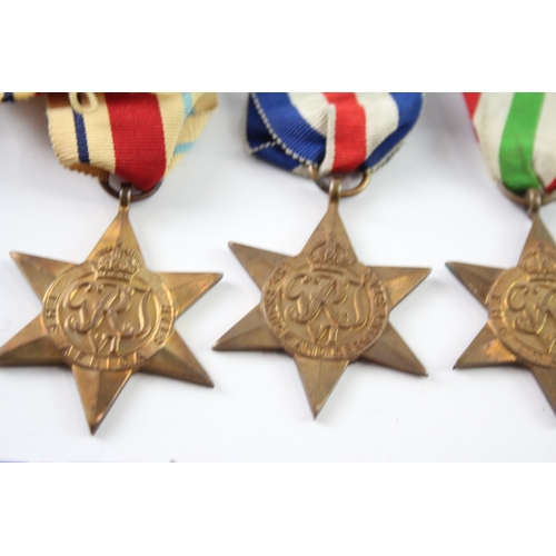 476 - WW2 Medals Inc France & Germany, Italy, Africa Stars, Etc x 10