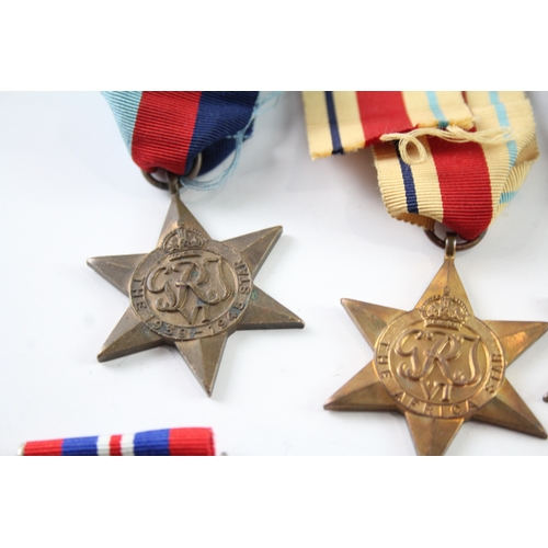 476 - WW2 Medals Inc France & Germany, Italy, Africa Stars, Etc x 10