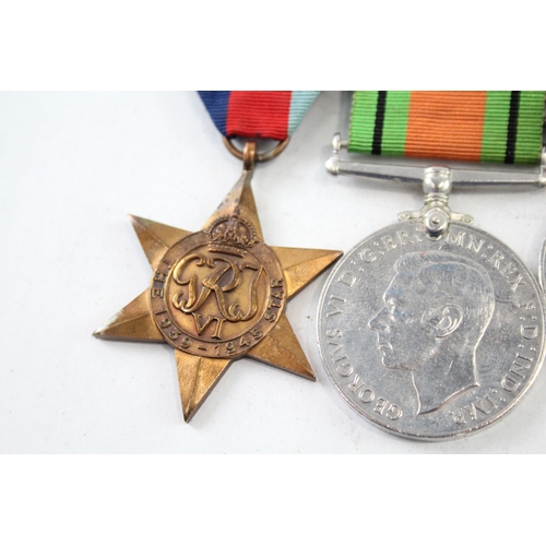 480 - Mounted WW2 Territorial Medal Group Territorial 849676 Gnr G. Rastall RA