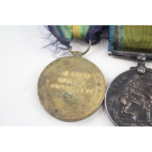 483 - Mounted WW1 1914-15 Star Medal Trio DM2-075720 Pte R. Robinson ASC