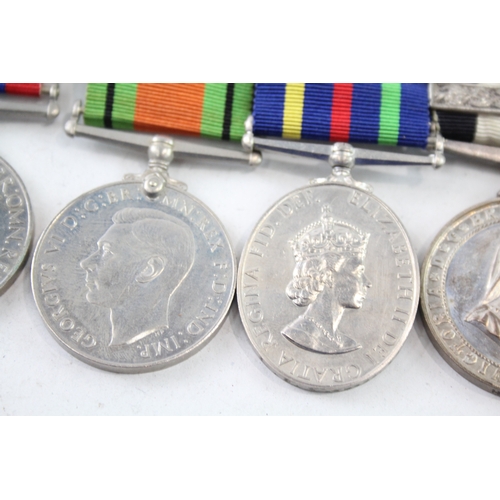 489 - WW2 Order Of St John Long Service Medal Groups, St John & Civil Defence L. Gough