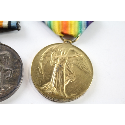 490 - WW1 Medal Pair 79812 Gnr M. L. Edwards RA