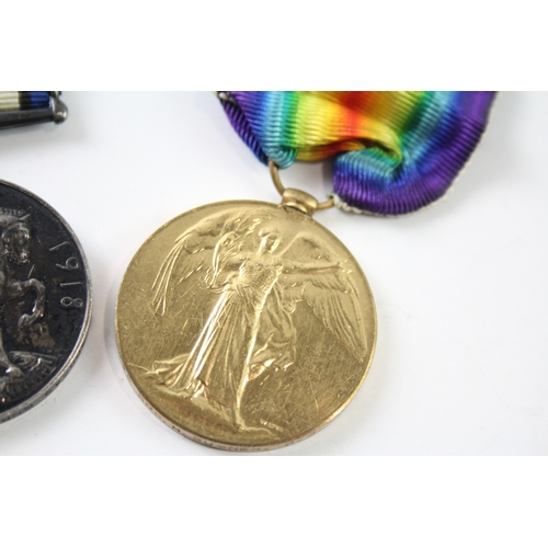 491 - WW1 Medal Pair 308549 Gnr H. Sumner RA x 2