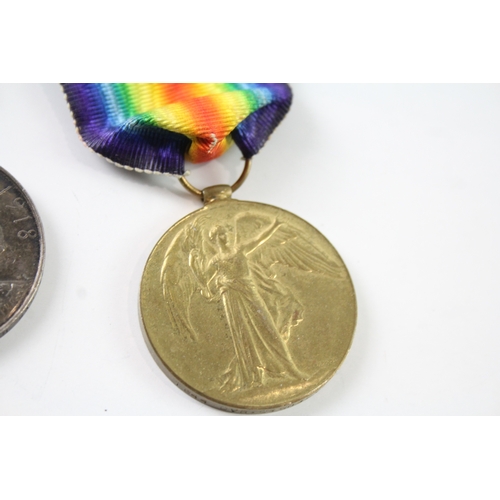 492 - WW1 Medal Pair 1644 Dvr C. Gobey ASC x 2