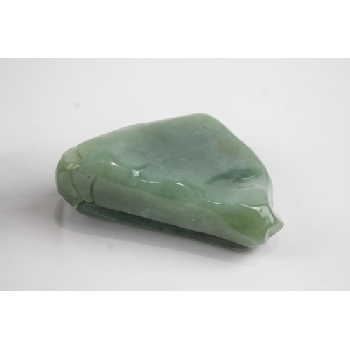 516 - Jadeite Ornament with Bogwood Stand