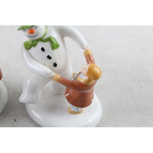 524 - Snowman Collectable Ornaments Inc Clock