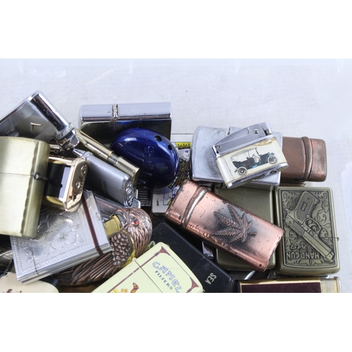 533 - Vintage Lighters Inc Ronson Colibri Molectric Etc x 50